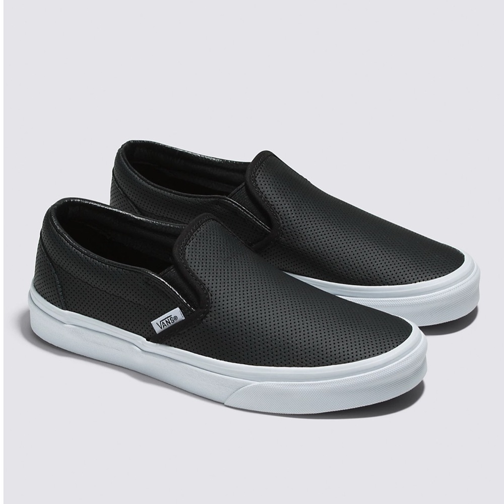 Vans Classic Slip-on leather sneakers NEW Without Tags